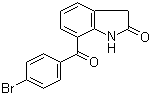 CAS 登录号：91713-91-6, 7-(4-溴苯甲酰)-1,3-二氢-2H-吲哚-2-酮