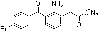structure of CAS# 91714-93-1, 溴芬酸钠
