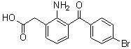 structure of CAS# 91714-94-2, 溴芬酸