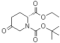 structure of CAS# 917344-15-1, (2R)-5-氧代-1,2-哌啶二甲酸 1-叔丁基 2-乙基酯