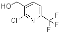 structure of CAS# 917396-39-5, 2-Chloro-6-(trifluoromethyl)-3-pyridinemethanol
