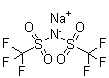 structure of CAS# 91742-21-1, 二(三氟甲基磺酰基)亚胺钠盐