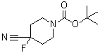 CAS # 918431-93-3, 4-Cyano-4-fluoro-1-piperidinecarboxylic acid 1,1-dimethylethyl ester