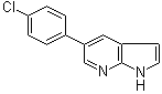 CAS 登录号：918516-27-5, 5-(4-氯苯基)-1H-吡咯并[2,3-b]吡啶