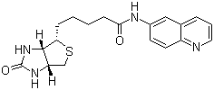 structure of CAS# 91853-89-3, Biotinyl-6-aminoquinoline