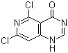 structure of CAS# 918898-11-0, 5,7-Dichloropyrido[4,3-d]pyrimidin-4(3H)-one