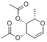 structure of CAS# 91926-31-7, [(2S,3R,4S)-3-乙酰氧基-2-甲基-3,4-二氢-2H-吡喃-4-基]乙酸酯