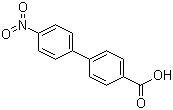 CAS # 92-89-7, 4'-Nitrobiphenyl-4-carboxylic acid, 4'-Nitro[1,1'-biphenyl]-4-carboxylic acid