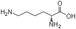 structure of CAS# 923-27-3, D-赖氨酸
