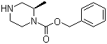 CAS # 923565-99-5, (R)-2-Methyl-1-piperazinecarboxylic acid benzyl ester, (R)-2-Methylpiperazine-1-carboxylic acid benzyl ester