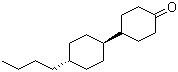 反式-4-(反式-4-丁基环己基)环己酮分子结构 (CAS 92413-47-3)