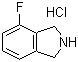structure of CAS# 924305-06-6, 4-氟异吲哚啉盐酸盐