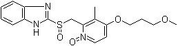 Rabeprazole N-oxide molecular structure (CAS 924663-38-7)