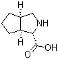 structure of CAS# 926276-11-1, (1S,3aR,6aS)-Octahydrocyclopenta[c]pyrrole-1-carboxylic acid