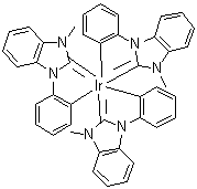 CAS # 926292-95-7, (OC-6-21)-Tris[(3-methyl-1H-benzimidazol-1-yl-2(3H)-ylidene)-1,2-phenylene]iridium