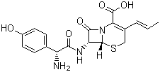 structure of CAS# 92665-29-7, Cefprozil