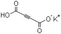 structure of CAS# 928-04-1, 2-丁炔二酸单钾盐