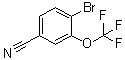 structure of CAS# 928136-78-1, 4-溴-3-(三氟甲氧基)苯甲腈