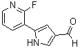 CAS # 928325-26-2, 5-(2-Fluoro-3-pyridinyl)-1H-pyrrole-3-carboxaldehyde, 5-(2-Fluoropyridin-3-yl)-1H-pyrrole-3-carboxaldehyde