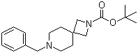 structure of CAS# 929301-99-5, 7-(苯甲基)-2,7-二氮杂螺[3.5]壬烷-2-羧酸叔丁酯