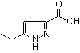 structure of CAS# 92933-47-6, 5-异丙基-1H-吡唑-3-羧酸