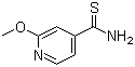 CAS # 929972-07-6, 2-Methoxy-4-pyridinecarbothioamide
