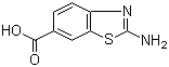 CAS # 93-85-6, 2-Aminobenzothiazole-6-carboxylic acid, 2-Amino-1,3-benzothiazole-6-carboxylic acid