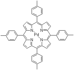 CAS # 93058-51-6, 5,10,15,20-Tetra(4-methylphenyl)-21H,23H-porphine palladium, meso-Tetratolylporphyrin-Pd(II)