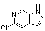 structure of CAS# 930790-54-8, 5-氯-7-甲基-1H-吡咯并[2,3-c]吡啶