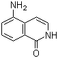 structure of CAS# 93117-08-9, 5-氨基-1(2H)-异喹啉酮