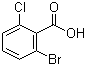 structure of CAS# 93224-85-2, 2-溴-6-氯苯甲酸