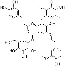 structure of CAS# 93236-42-1, 肉苁蓉苷 A