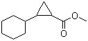 CAS # 93257-18-2, 2-Cyclohexylcyclopropanecarboxylic acid methyl ester
