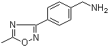 CAS # 932742-86-4, 4-(5-Methyl-1,2,4-oxadiazol-3-yl)benzylamine