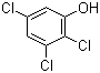 structure of CAS# 933-78-8, 2,3,5-三氯苯酚