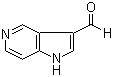 structure of CAS# 933717-10-3, 1H-Pyrrolo[3,2-c]pyridine-3-carboxaldehyde