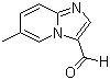 structure of CAS# 933752-89-7, 6-Methylimidazo[1,2-a]pyridine-3-carbaldehyde