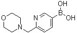 structure of CAS# 934505-32-5, [6-(4-吗啉基甲基)-3-吡啶基]硼酸