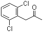 1-(2,6-Dichlorophenyl)-2-propanone molecular structure (CAS 93457-06-8)
