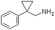 structure of CAS# 935-42-2, (1-Phenylcyclopropyl)methylamine