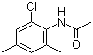CAS 登录号：93506-80-0, 2-氯-4,6-二甲基乙酰替苯胺, N-(2-氯-4,6-二甲基苯基)乙酰胺