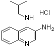 structure of CAS# 935521-01-0, N4-(2-甲基丙基)-3,4-喹啉二胺盐酸盐