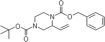 CAS # 935544-55-1, 2-Ethenyl-1,4-piperazinedicarboxylic acid 4-(1,1-dimethylethyl) 1-(phenylmethyl) ester