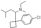 CAS # 935888-80-5, 1-(4-Chlorophenyl)-N-ethyl-N-methyl-alpha-(2-methylpropyl)cyclobutanemethanamine, Homosibutramine
