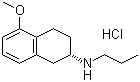 structure of CAS# 93601-86-6, (S)-1,2,3,4-四氢-5-甲氧基-N-丙基-2-萘胺盐酸盐