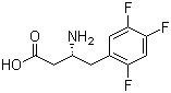 structure of CAS# 936630-57-8, (R)-3-氨基-4-(2,4,5-三氟苯基)丁酸