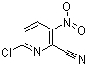 6-Chloro-2-cyano-3-nitropyridine molecular structure (CAS 93683-65-9)