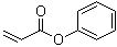 CAS # 937-41-7, Phenyl propenoate, Phenyl 2-propenoate, Phenyl acrylat