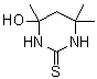 CAS 登录号：937-73-5, 四氢-4-羟基-4,6,6-三甲基-2(1H)-嘧啶硫酮