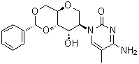 CAS # 937031-52-2, 2-(4-Amino-5-methyl-2-oxo-1(2H)-pyrimidinyl)-1,5-anhydro-2-deoxy-4,6-O-[(R)-phenylmethylene]-D-altritol